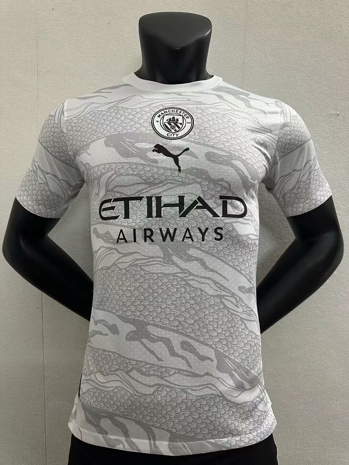 AAA Quality Man City 23/24 Special White Dragon Jerseys(Player)